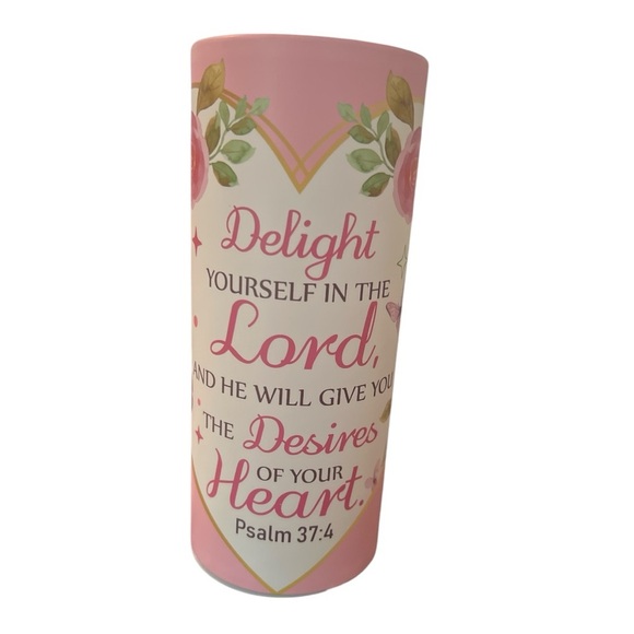 Car Tissue Cylinder with Floral Inspirational Design has 50 3ply facial tissues - Picture 7 of 16